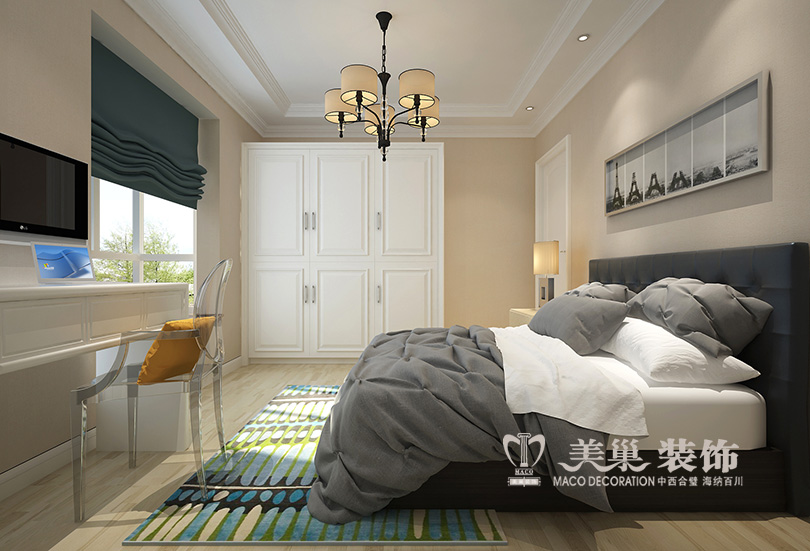 倾一世之眸，演绎现代经典金鹏时代装修设计