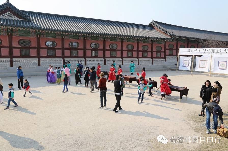 韩国故宫景福宫与中国故宫,韩国故宫景福宫游玩