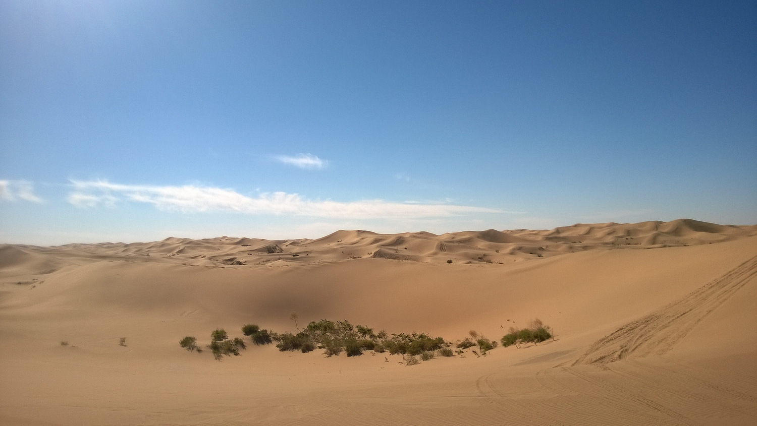 库布齐沙漠穿越之旅,库布齐沙漠西线穿越攻略