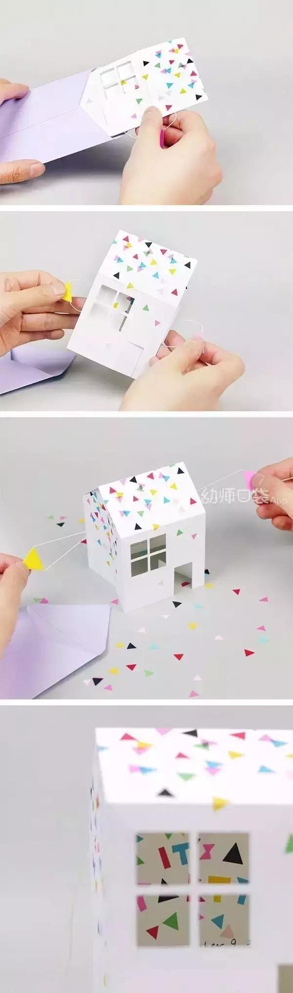 圣诞字母创意贺卡,圣诞贺卡手工制作立体简单又好看