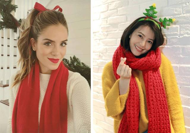 洋气上档次的围巾30岁,秋冬必备的围巾