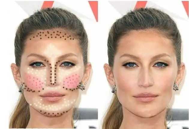 打造立体小v脸精致的妆容,塑造小v脸的正确方法