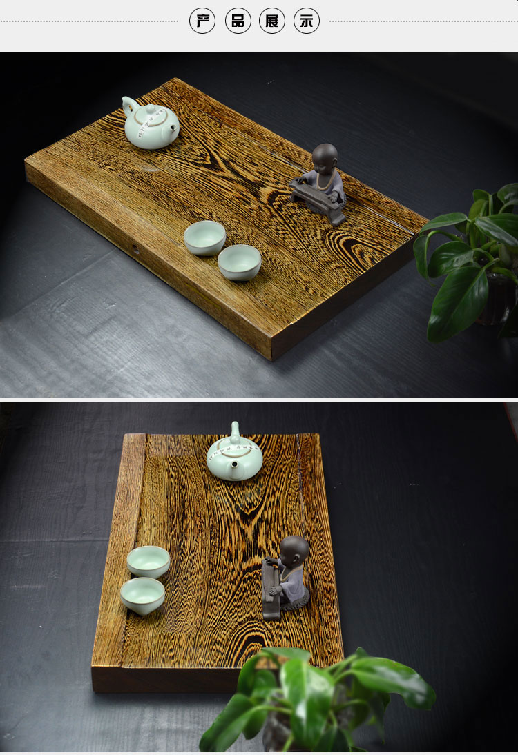 鸡翅木茶盘颜色好看吗,鸡翅木茶盘值不值得买