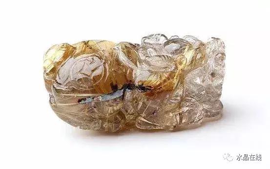 金发晶和钛晶貔貅,为什么大家都喜欢貔貅饰品