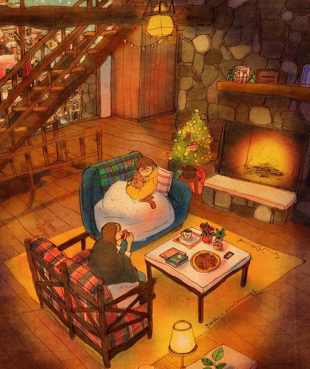 甜到爆的恋爱日常手绘,手绘情侣日常恋爱日记