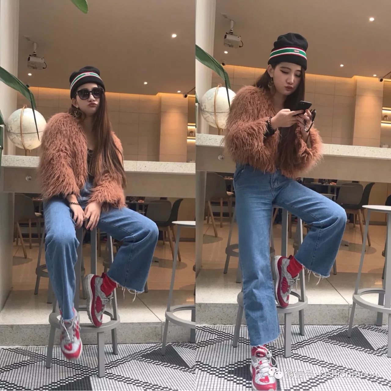 美式甜美秋冬穿搭 (圣诞季时尚穿搭)