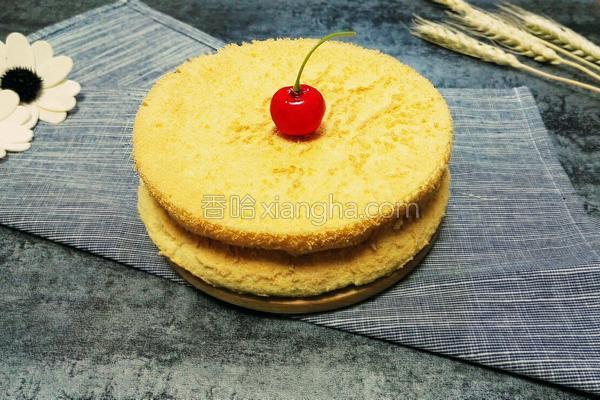 六寸戚风蛋糕教程烤箱,六寸戚风蛋糕配方