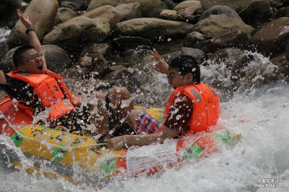 浙北大峡谷漂流惊险,浙北峡谷漂流实录