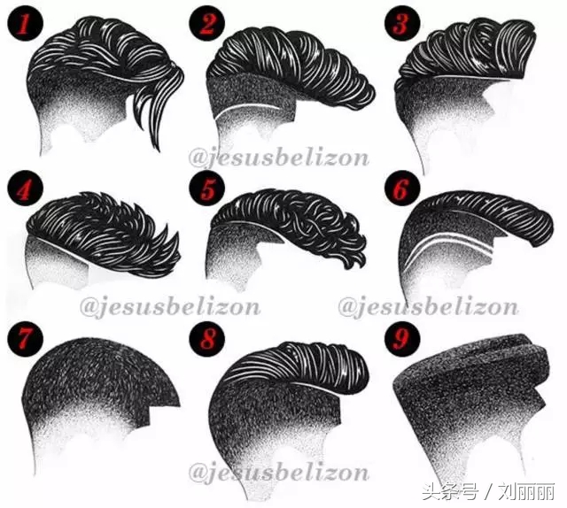 推荐男士十大发型,中年男士白发多剪什么发型好