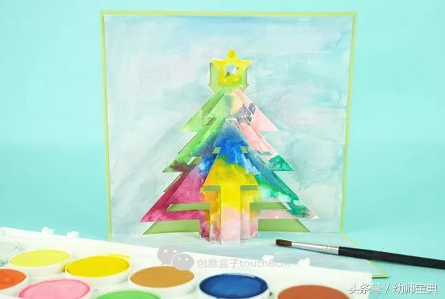 很简单的节日贺卡你学会了吗,节日贺卡简单易学