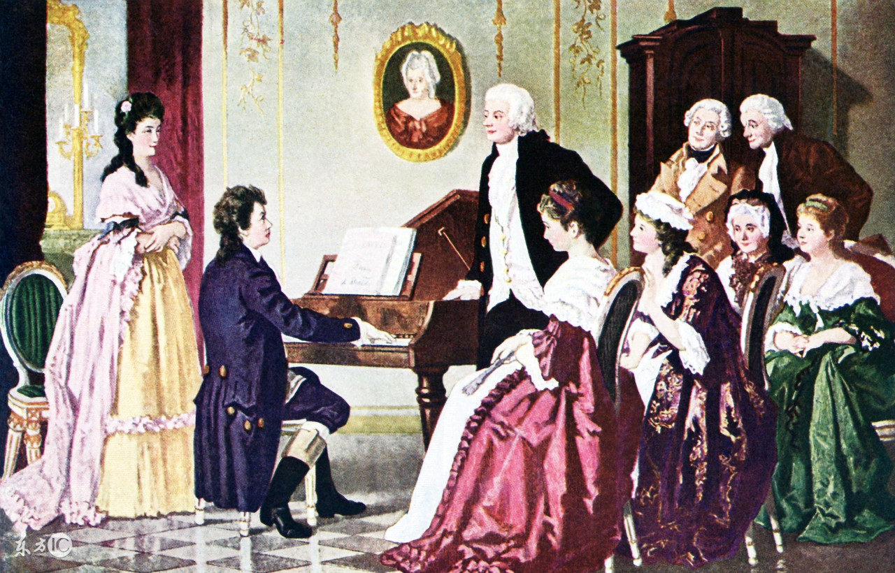 童年莫扎特征服欧洲