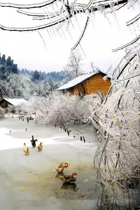 连州雪景旅游区,粤北连州风景