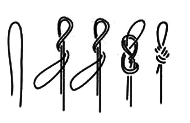 钓鱼钩子线与主线的绑法视频教学,钓鱼打结绑线技巧大全