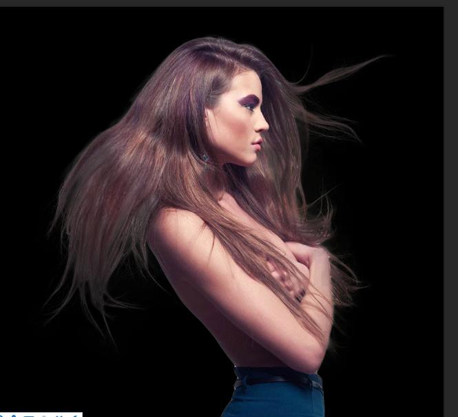 如何用ps抠出头发,ps使用快速选择工具抠头发