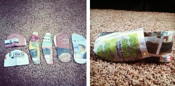 利用旧衣服做拖鞋的教程,用旧衣服做拖鞋最简单方法