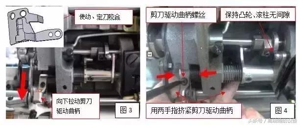 平车圆刀剪线凸轮调整视频,昊顺缝纫机设备