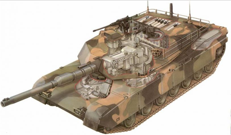 世界41种坦克结构剖面图