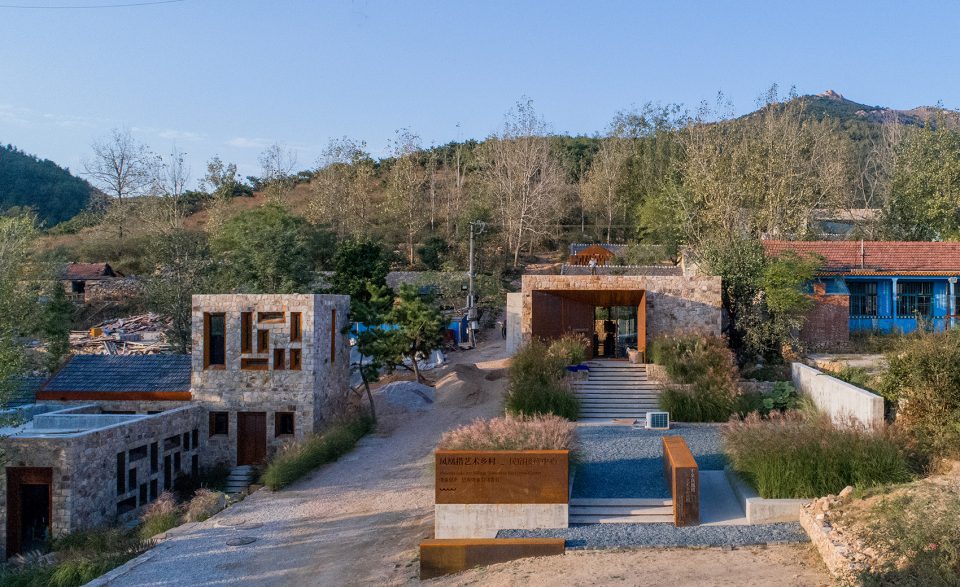 凤凰旧村庄改造,凤凰措古村落设计