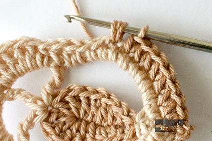 蝴蝶耳环项链的钩编教程,蝴蝶帽子的钩编方法第一部分