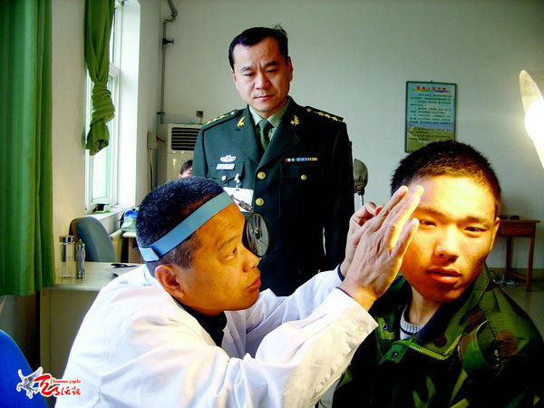 新兵入伍前要体检几次,当兵体检第一项