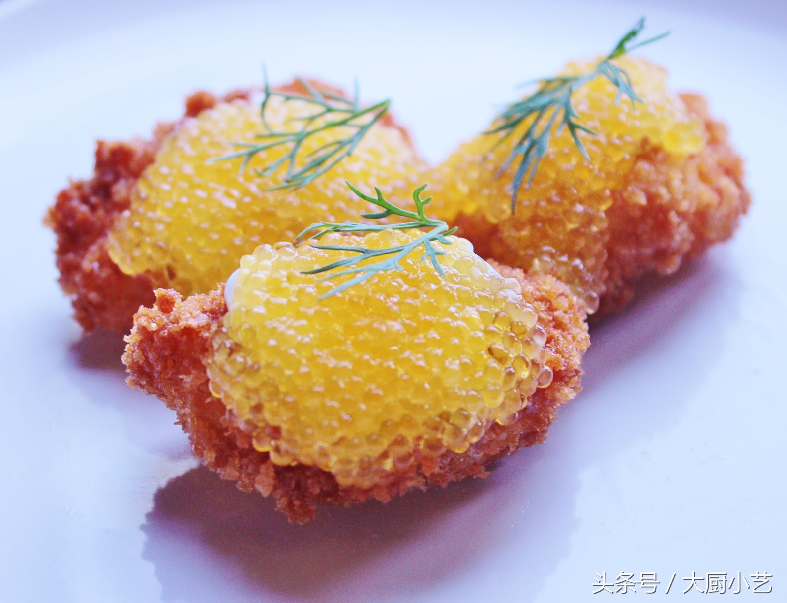 你信不信?鱼子酱南瓜饼,脸蛋越吃越漂亮