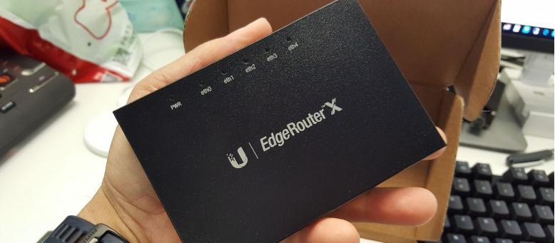 就爱非主流，从MikroTik到UBNT，入手EdgeMAXER-X！