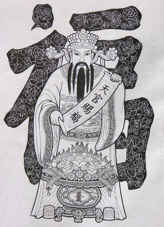 中国神仙体系和道教神仙体系,中国道教神仙谱系全图大全