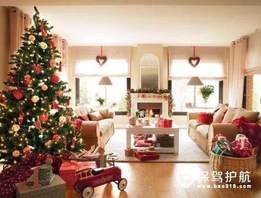 如何把家里装饰的很有圣诞气氛,圣诞怎么装扮家里