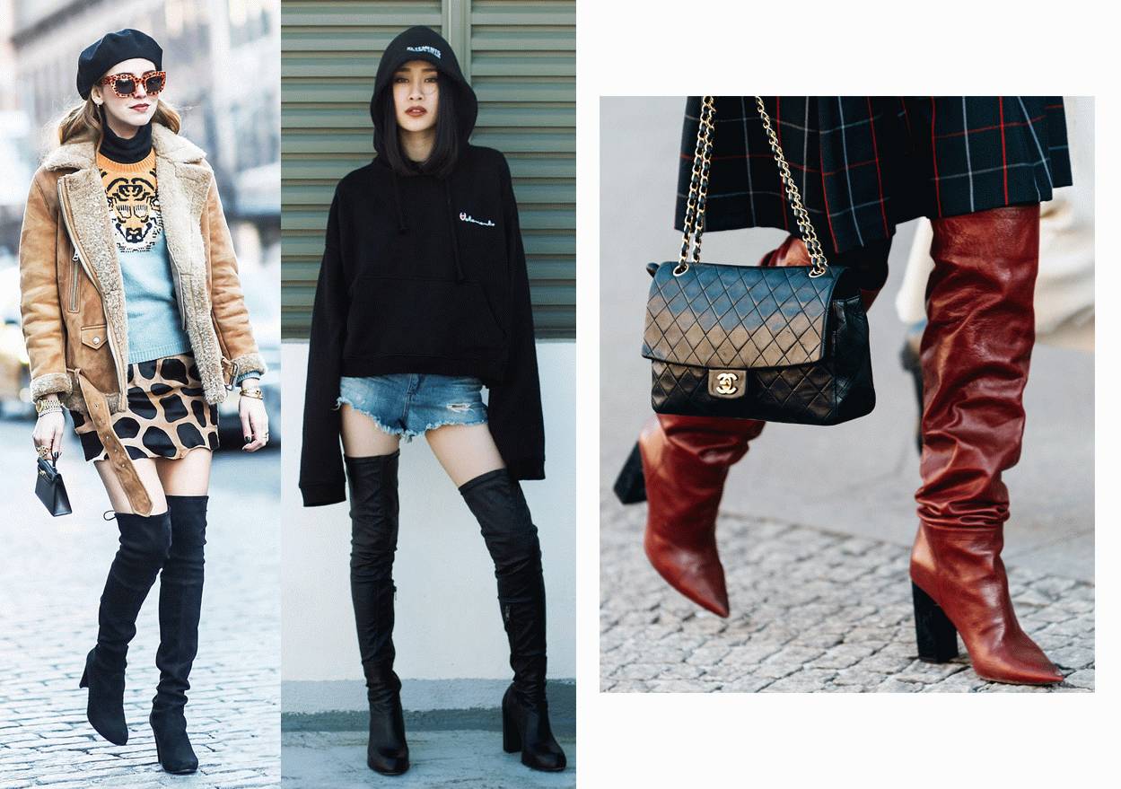 显瘦的过膝靴你值得拥有,过膝靴怎么穿腿长好看又保暖