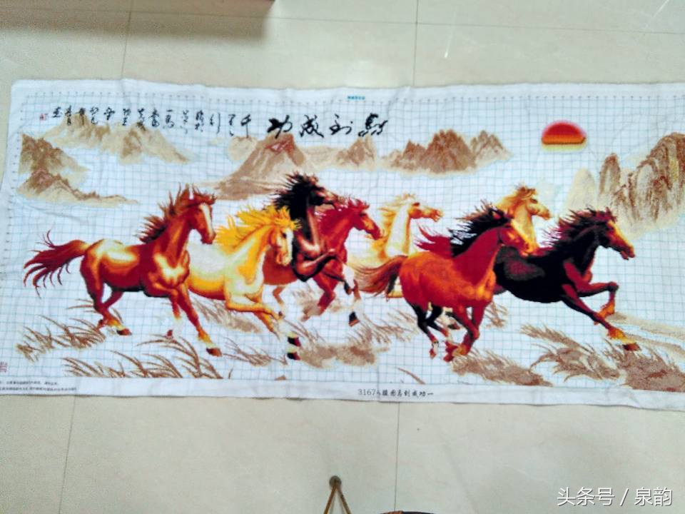 十字绣如何加工才能好看,十字绣非常好玩又省力