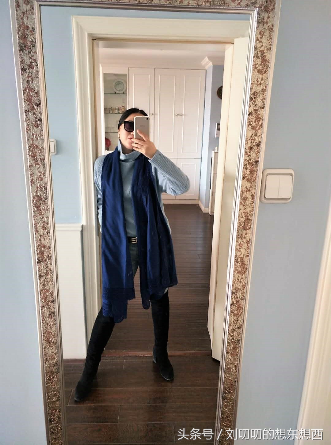 黑look搭配轻松随意,一日一look内搭图片