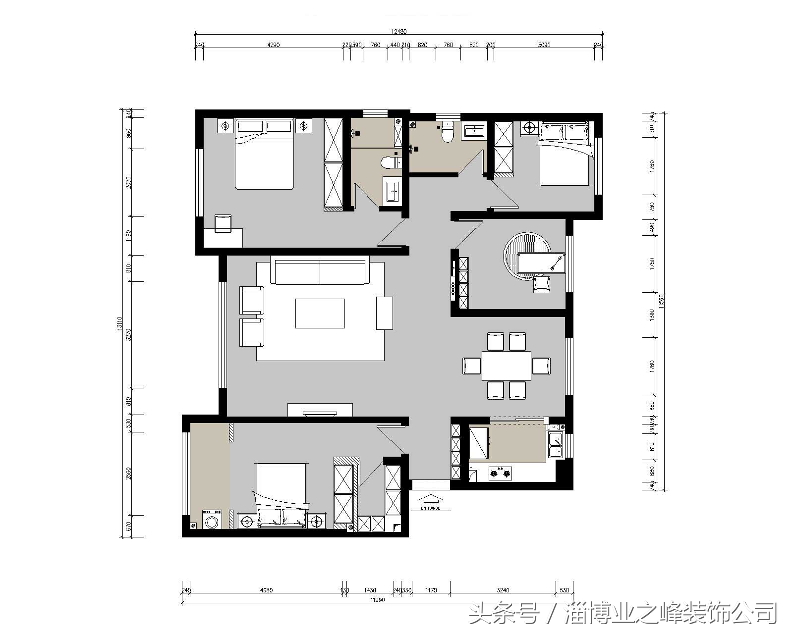 淄博美式装修设计,淄博装饰装修风格