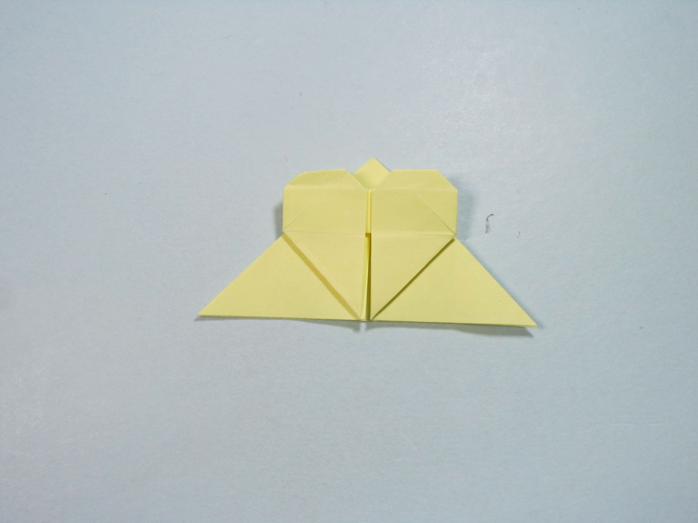 吊绳爱心书签怎么做简单又漂亮,爱心蝴蝶结书签怎么折简单又漂亮