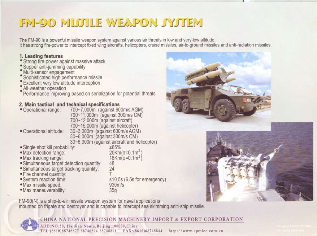 我国出口的东风导弹,中国小型导弹出口