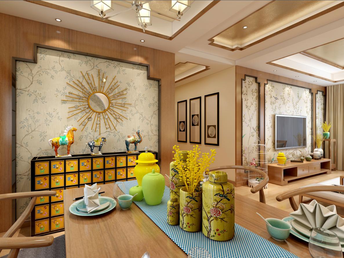 *阳城太**缘邑109㎡--给您带来喧嚣后的一丝自然、随意现代风格