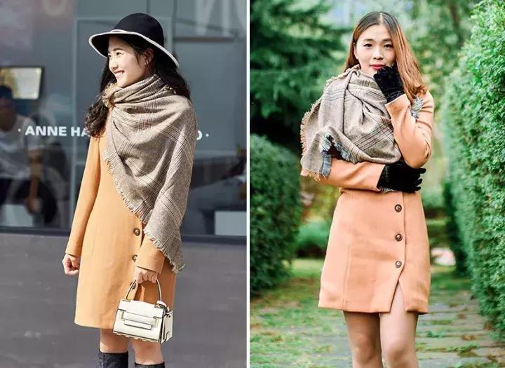 这么多款围巾系法总有一款适合你,超减龄围巾系法简单三步看完就会