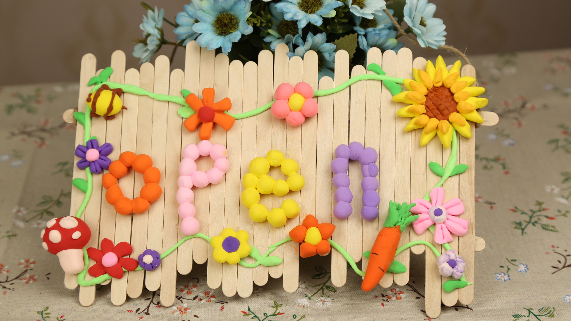 捏太空泥,太空泥捏雪糕