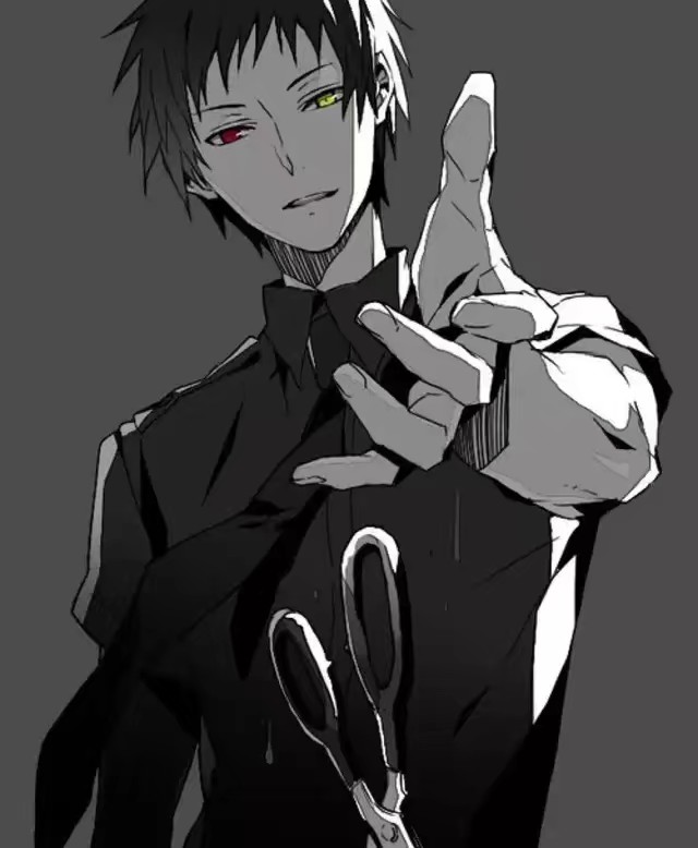 超帅高清男生动漫头像暗黑系,男生帅气忧伤暗黑系动漫头像