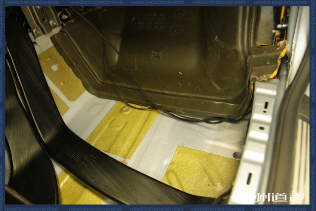 道声汽车音响改装温岭,斯柯达昊锐做隔音多少钱