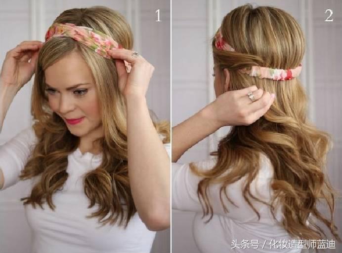 怎么学会自己弄头发,简单弄头发教程