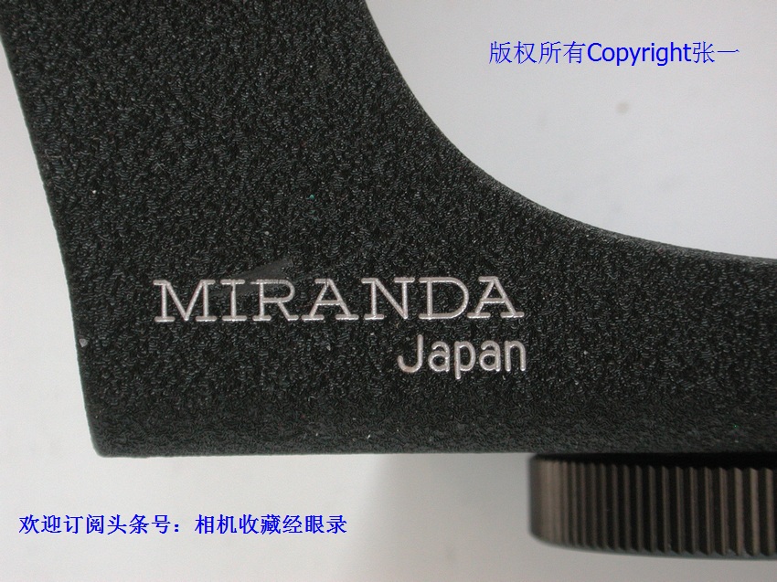 附件超多的日本MirandaAutomexIII型单反相机！