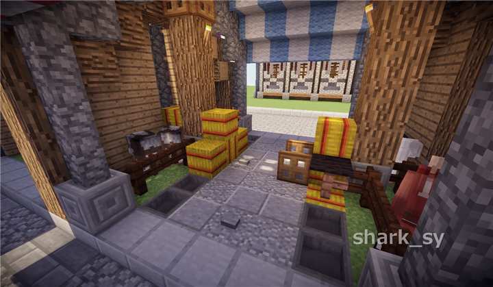 我的世界中世纪道路教程,我的世界中世纪村庄图