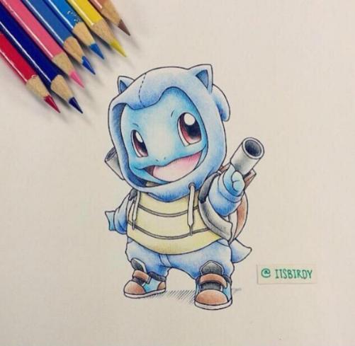 精灵宝可梦杰尼龟的超进化形态,精灵宝可梦杰尼龟合集