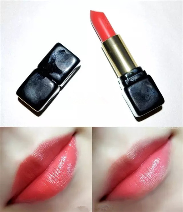 ysl娇兰纪梵希口红试色 (纪梵希小羊皮n37色号和娇兰214)
