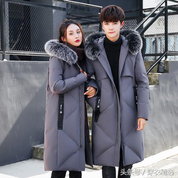 情侣穿搭冬季外套潮流,高档情侣装外套百搭