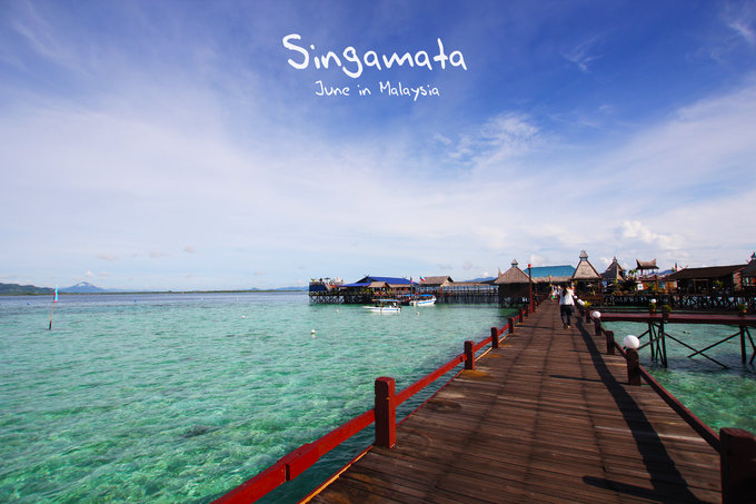 【一只熊的冒险】薄荷色夏日梦，马来西亚沙巴亚庇仙本那历险记——敦沙卡兰海洋公园（完）