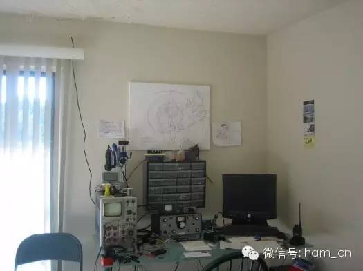 火腿DIY有才|美国小哥Scott隐藏在天花板上的HF天线是咋样滴赶脚？