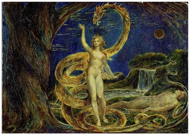 经典|天才艺术家和妻子,一丝不挂地坐在院子里读《失乐园》