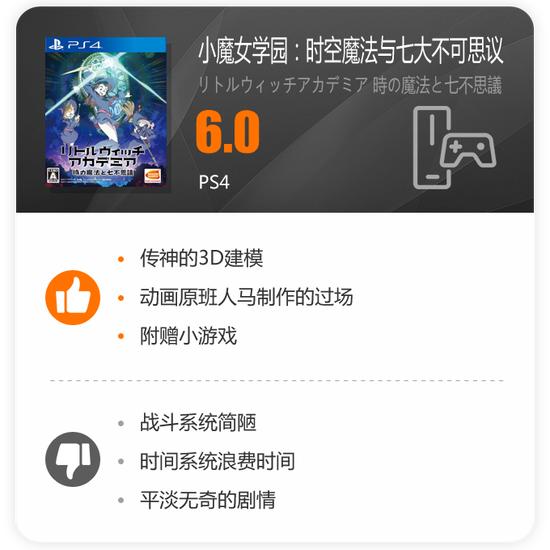 当毁IP狂魔万代碰上现象级动画会怎样？《小魔女学园》PS4版评测
