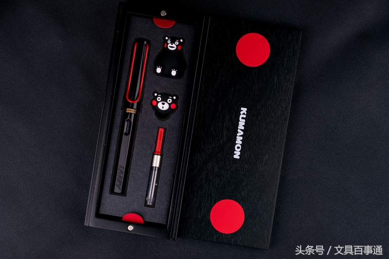 凌美熊本熊联名款钢笔,skb熊本熊联名钢笔